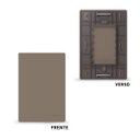 Ver imagem 5 de Kit 5 Placa 4x2 Cega C/ Suporte Argila Infiniti Margirius Cor:argila