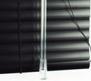Ver imagem 4 de Persiana Horizontal 25mm Alumínio Crisdan Largura 1,90 X 1,50 Altura Preta
