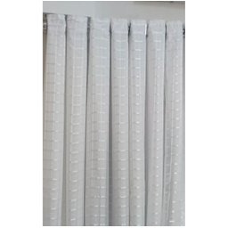 Cortina 4,00x2,80 Microfibra C/voil Xadrez Quarto ou Sala - 2