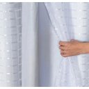 Ver imagem 1 de Cortina 4,00x2,80 Microfibra C/voil Xadrez Quarto ou Sala