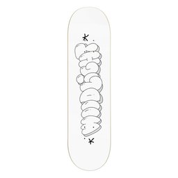 Shape Wood Light Marfim Skate Lixos Grafite - 1