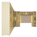 Ver imagem 2 de Guarda Roupa Modulado 07 Innova Reflecta 14 Portas Off White - Gelius