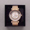 Ver imagem 4 de Relógio Feminino Luxo Paris com Strass Correa Metal + Caixa