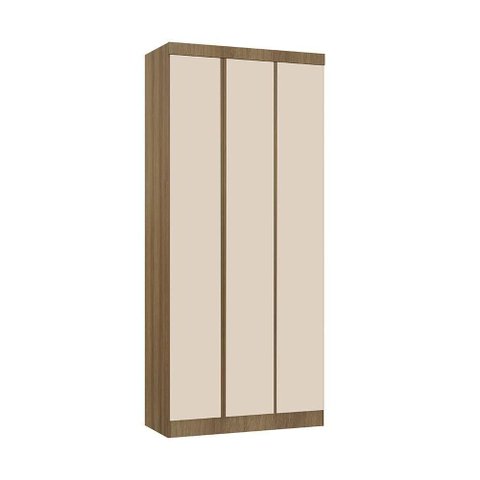 Guarda Roupa Modulado 3 Pt 2 Gav 101cm Veneza Luciane Móveis Avelã Pf/arenas Pf