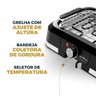 Churrasqueira Elétrica Britânia 1500w Menos Fumaça Bcq10a 127v - 4