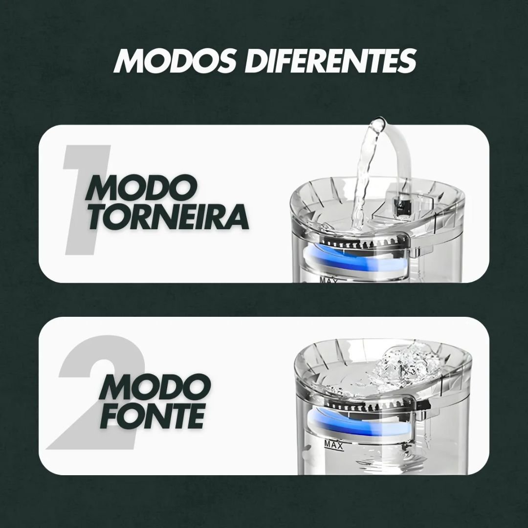 Bebedouro Fonte de Água com Filtro para Pet - 8