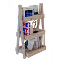 Ver imagem 4 de Estante De Madeira Organizadora Prateleiras Pinus Pallet