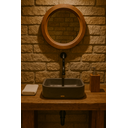Ver imagem 7 de Cuba Cinza de Apoio Banheiro Lavabo Pia Sobrepor Retangular 37x28
