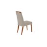 Mesa de jantar + 4 cadeiras Itália Tampo Redondo 120cm cinza - 3