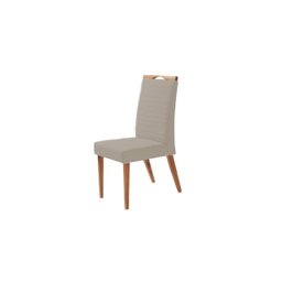 Mesa de jantar + 4 cadeiras Itália Tampo Redondo 120cm cinza - 2