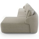 Ver imagem 7 de Sofá 5 Lugares com Chaise Direito Sala Living 328cm Arlo F04 Linho Bege - Lyam Decor