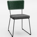 Ver imagem 4 de Mesa Capri 160cm Off White E 6 Cadeiras Allana B05 Facto Verde Musgo Linho Cinza Escuro - Lyam Decor