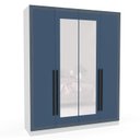 Ver imagem 4 de Guarda Roupa 161,1cm 4 Portas com Espelho 240851 Valência Politorno Móveis