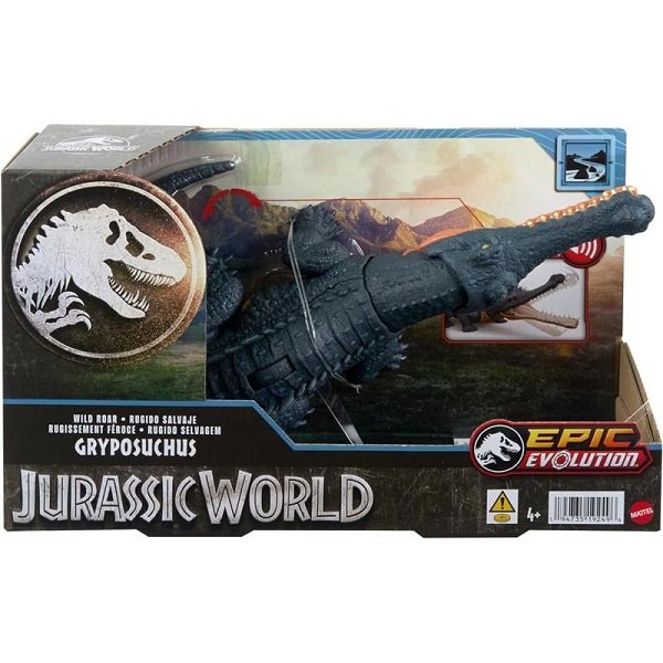 Jurassic World Rugido Feroz Gryposuchus - Mattel Htk71