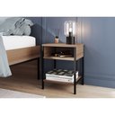 Ver imagem 2 de Mesa de Cabeceira Com Estrutura Aço Artetube 35x30 Art in Móveis