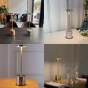 Ver imagem 5 de Luminária de Mesa Touch Inteligente Premium Recarregável Prata