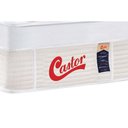 Ver imagem 4 de Cama Box Solteiro: Colchão Molas Pocket Ensacadas Castor Gold Star Vitagel + Base Crc Courano White