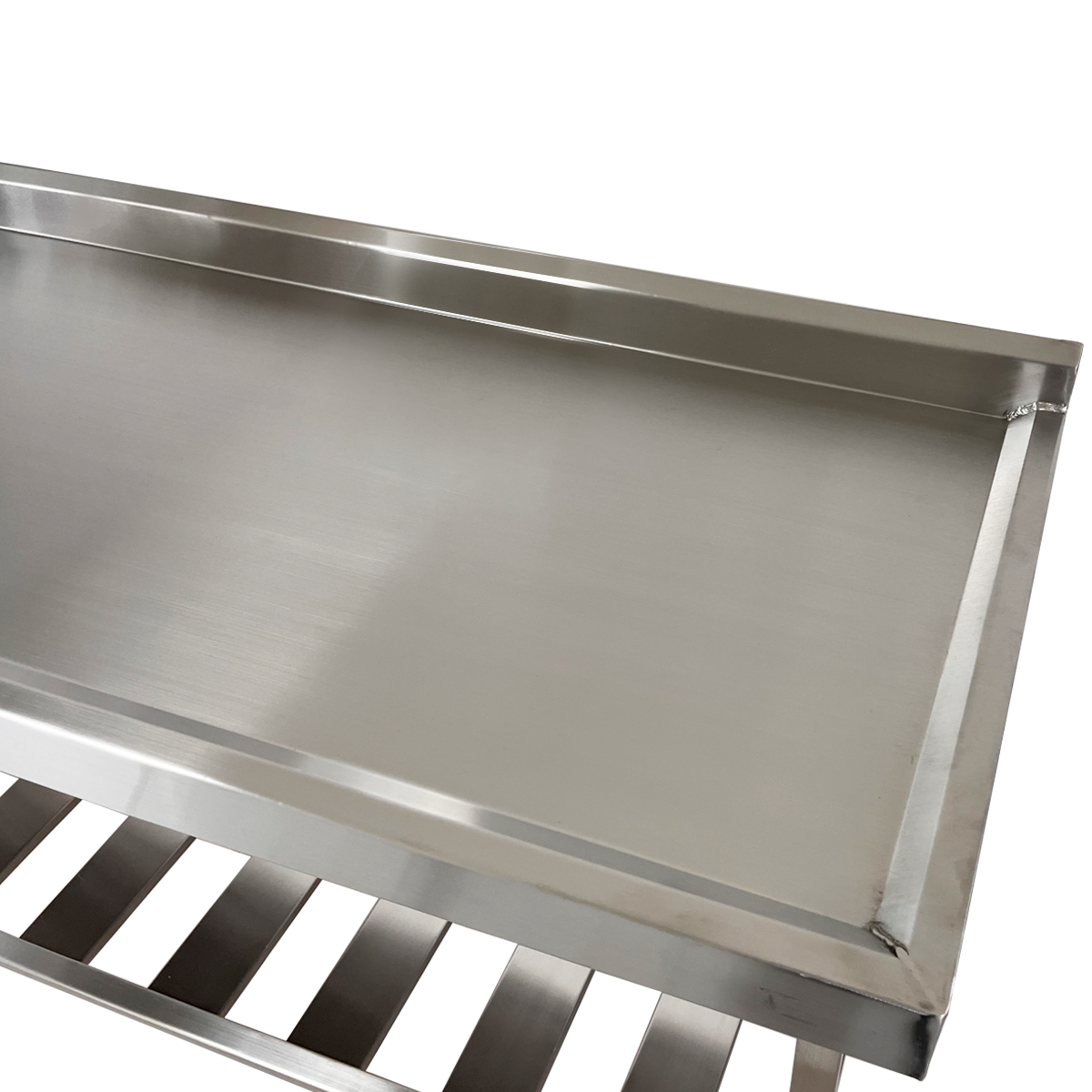 Pia Aço Inox Industrial 150x60x90 Cm Cuba Esquerda Nortinox - 3