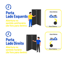 Ver imagem 3 de Porta Camarão Madeira Imbuia 2,10x0,62 C/fecho Batente 11 Lado Esquerdo