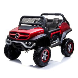 Quadriciclo Eletrico Utv Mercedes Unimog 24v Vermelho - Importway - 1