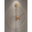 Ver imagem 6 de Relógio De Parede 3d Dourado Metal Design Europeu 60cm