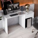 Ver imagem 2 de Escrivaninha Mesa Computador com Gaveta - Mod.3043 Cor:branco