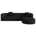 Ver imagem 2 de Sofá Modular Sala de Estar Decoração Luxo 265cm Lado Esquerdo Linho Celinne Luxuoso
