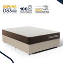 Ver imagem 6 de Cama Box Casal com Colchão de Espuma D33 Double Comfort 138x188x59cm