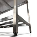 Ver mais imagens de Mesa Aço Inox Profissional 150x70x90 cm com Espelho Nortinox