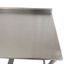 Ver imagem 7 de Mesa Aço Inox Profissional 150x70x90 cm com Espelho Nortinox