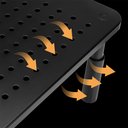 Ver imagem 3 de Suporte para Monitor com Gaveta, Elg, Sm087, Ajuste de Altura, para Monitores até 32", 20kg, Preto