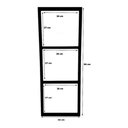 Ver imagem 2 de 3 Suportes Prateleira Tripla Estilo Industrial Parede Teto