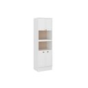 Ver imagem 1 de Torre Quente de Cozinha Paneleiro Bella 2616 C/ 2 Fornos 4 Portas 70cm Branco - Carraro