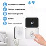 Campainha Inteligente sem Fio com Câmera Vídeo e Microfone - 3