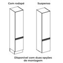 Ver imagem 4 de Paneleiro 2 Portas 240x50 Cm Mdp Maxxi G749 Kappesberg Nogal