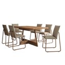 Ver imagem 2 de Conjunto de Sala de Jantar 6 Cadeiras Chloe Carraro