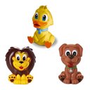 Ver imagem 3 de Kit com 10 Brinquedos De Vinil Para Bebê A Partir De 3 Meses -c