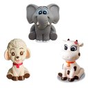 Ver imagem 4 de Kit com 10 Brinquedos De Vinil Para Bebê A Partir De 3 Meses -c