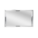 Ver imagem 4 de Bandeja de Metal com Espelho Prateada 30 x 20 x 4 cm | Casa Del Grande