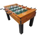 Ver imagem 3 de Mesa Pebolim Totó Madeira Maciça Embutido Alumínio Ímpar 337