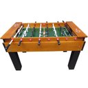 Ver imagem 2 de Mesa Pebolim Totó Madeira Maciça Embutido Alumínio Ímpar 337