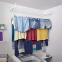 Ver imagem 3 de Varal de Teto para Apartamento 120cm 5 Varetas Individuais