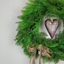 Ver imagem 3 de Guirlanda de Verdes o Amor Mora Aqui 50cm