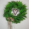 Guirlanda de Verdes o Amor Mora Aqui 50cm - 1