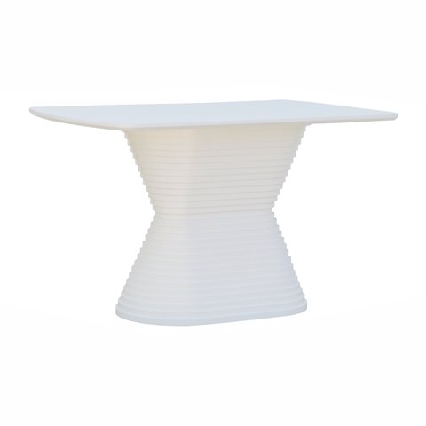 Mesa de Jantar Apollo Tampo Retangular 136x80cm Branco