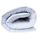 Ver imagem 5 de Pillow Top Queen Anti Stress Protetor de Colchao Toque Pluma Fios Carbono Cama Casal Premium Anti Al