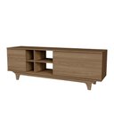 Ver imagem 1 de Rack para Tv até 65'' com 2 Portas e Nichos 160cm Lars - Natural