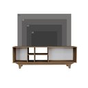 Ver imagem 6 de Rack para Tv até 65'' com 2 Portas e Nichos 160cm Lars - Natural