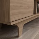 Ver mais imagens de Rack para Tv até 65'' com 2 Portas e Nichos 160cm Lars - Natural