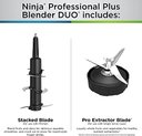 Ver imagem 5 de Ninja Bn751 Liquidificador Profissional Plus Duo 1400w Preto